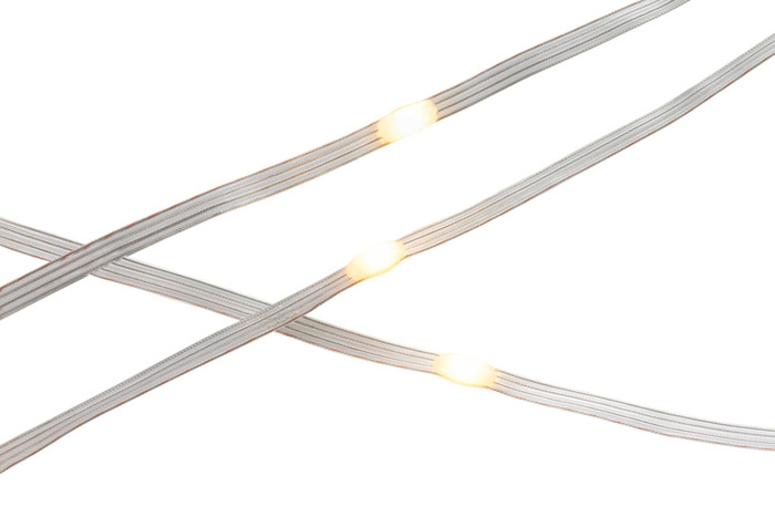 Lyskæde Flex 200 LED hvid 19,9 meter